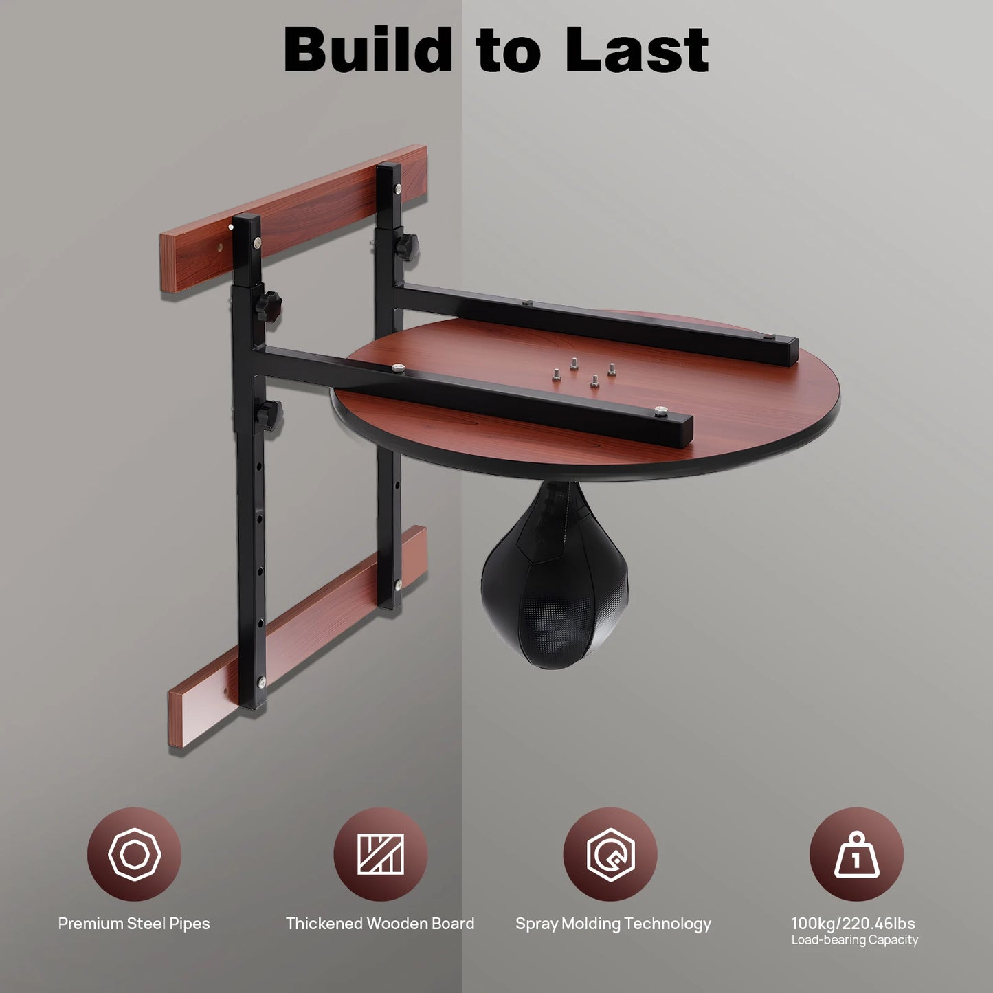 Hign-concerned Heavy Duty Adjustable Speed Bag Platform Kit