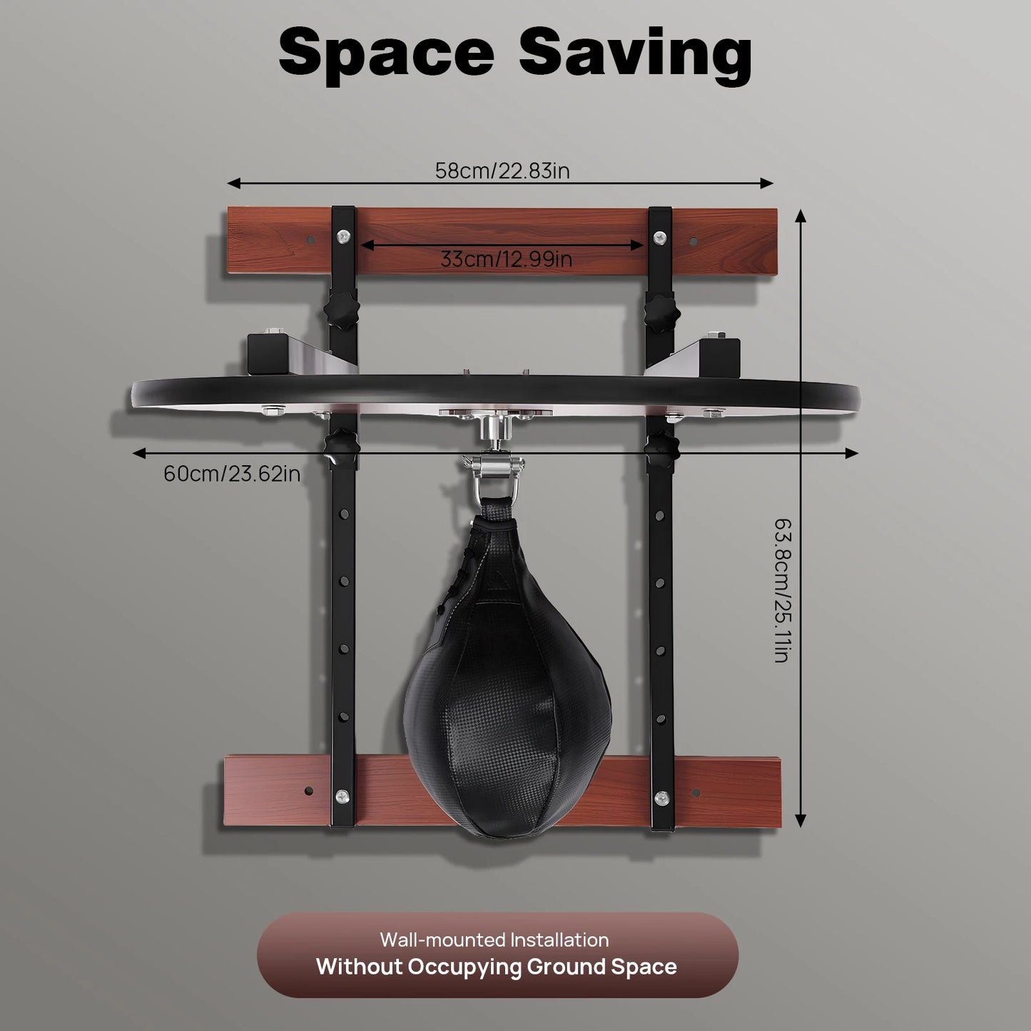 Hign-concerned Heavy Duty Adjustable Speed Bag Platform Kit