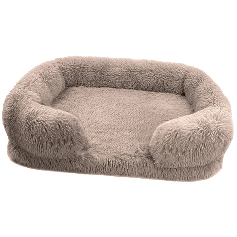Jiangsu Thickened Orthopedic Dog Bed Plush Cover Washable