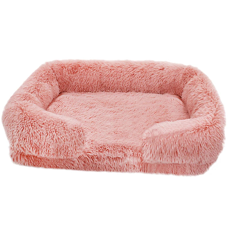 Jiangsu Thickened Orthopedic Dog Bed Plush Cover Washable