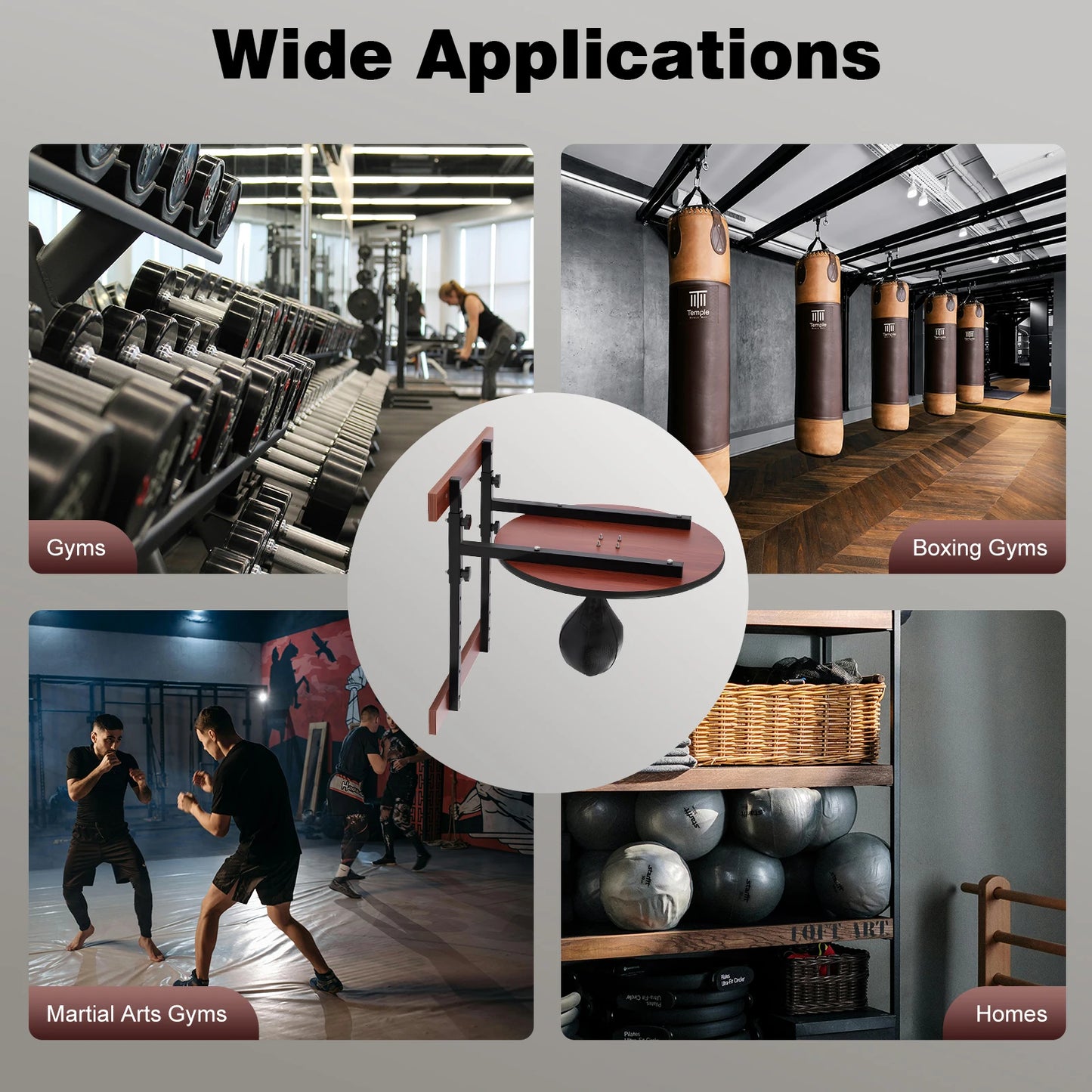 Hign-concerned Heavy Duty Adjustable Speed Bag Platform Kit