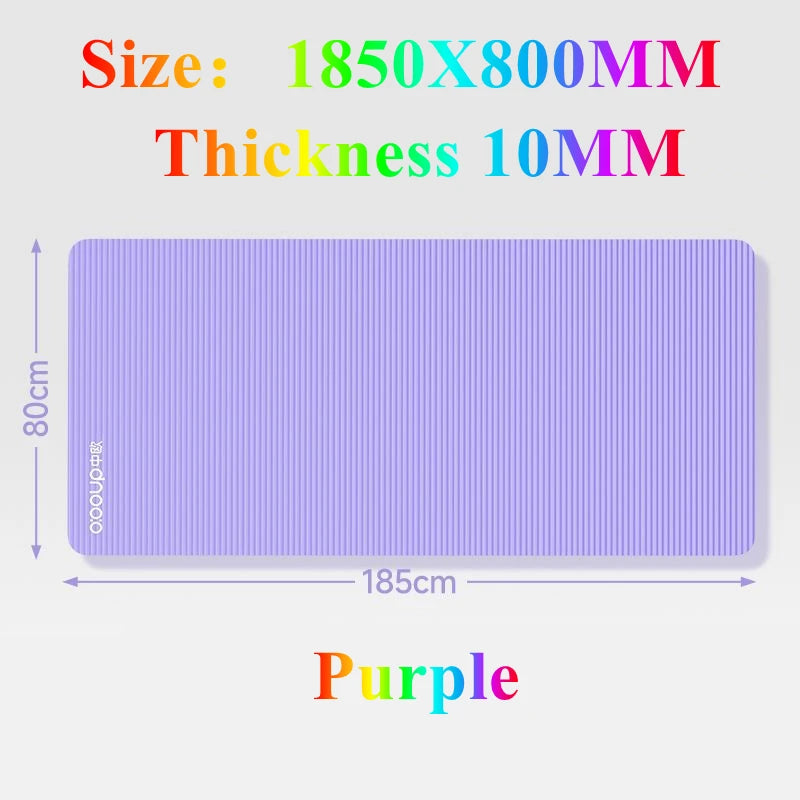 Hign Concerned Yoga Mat Anti Slip NBR Fitness Mat Pro