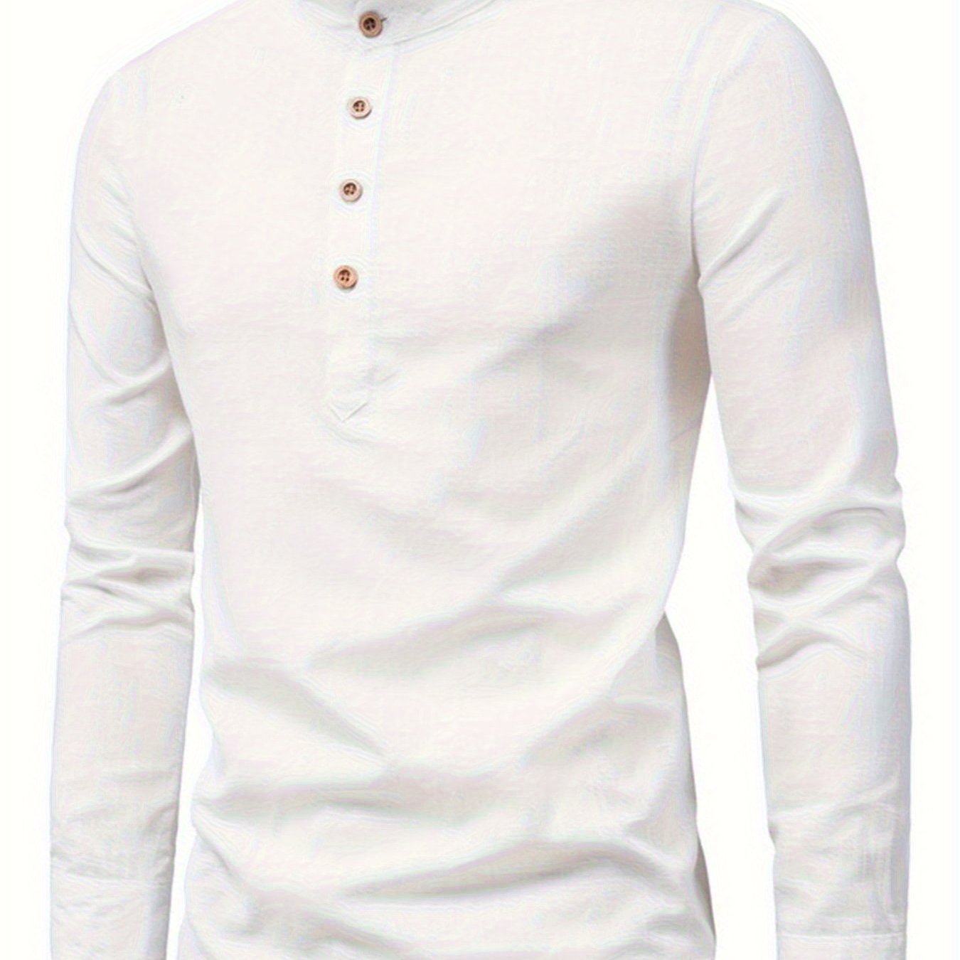 European American Outdoor Casual Long Sleeve Cotton Shirt