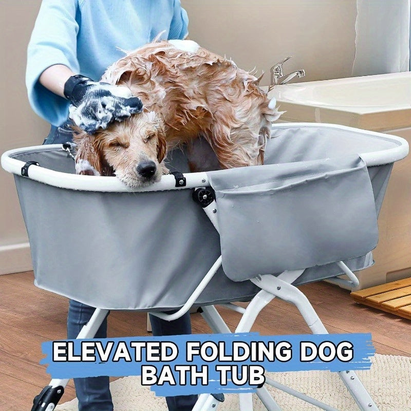 Portable Dog Bathtub By Pet Shower Station