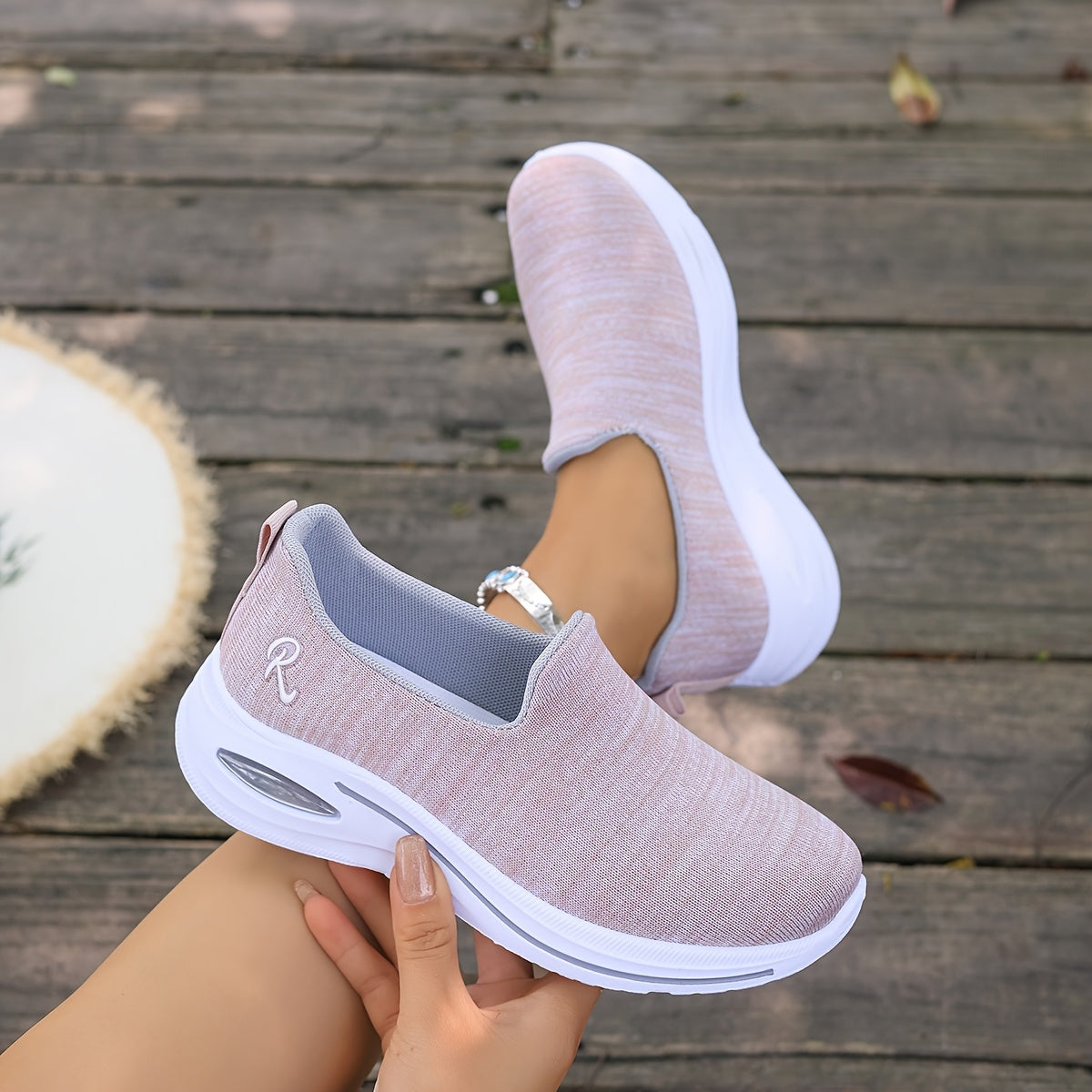 Whiskers, Workouts & Wears Breathable Slip On Sneakers
