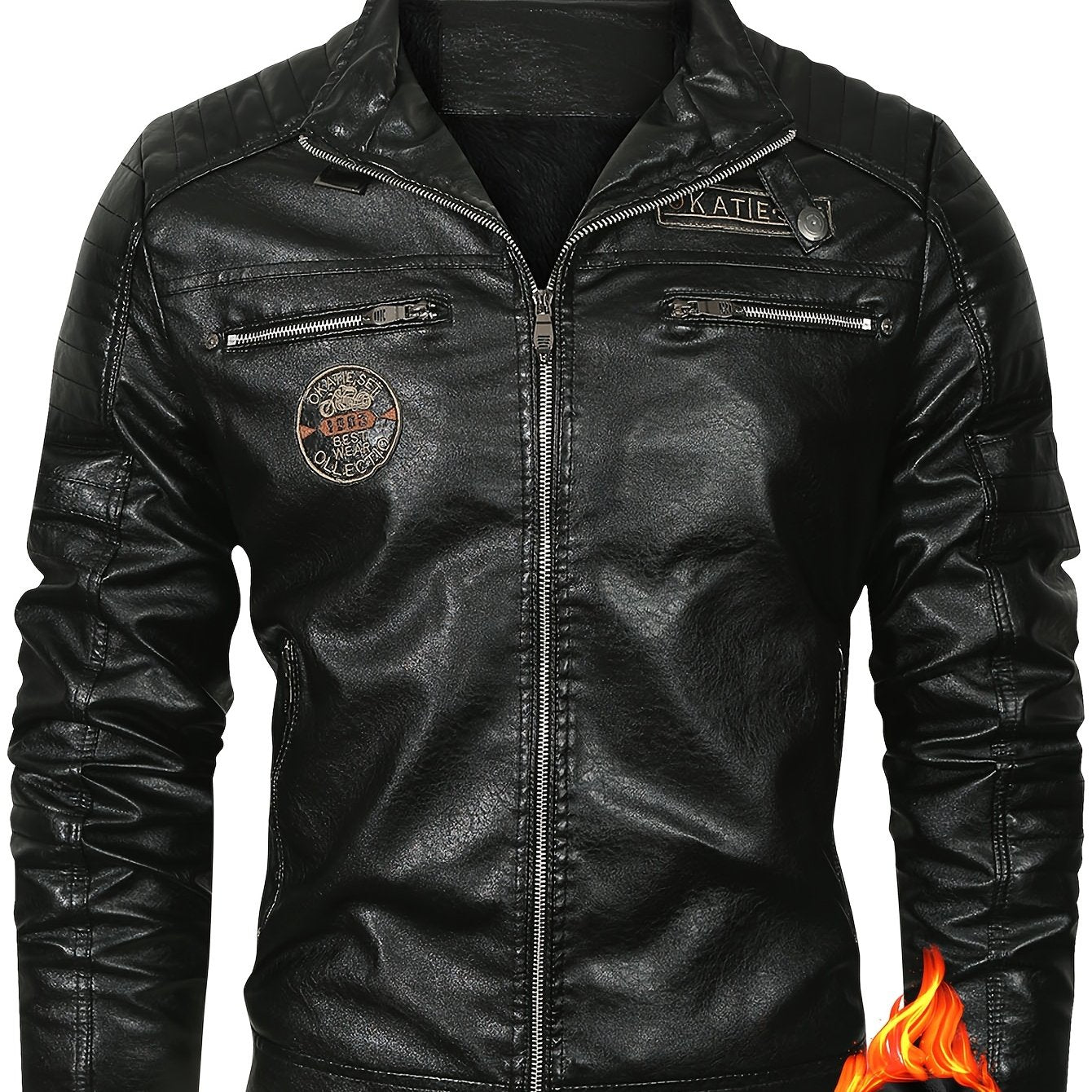 Men's Casual Bomber Jacket by Whiskers Workouts and Wears