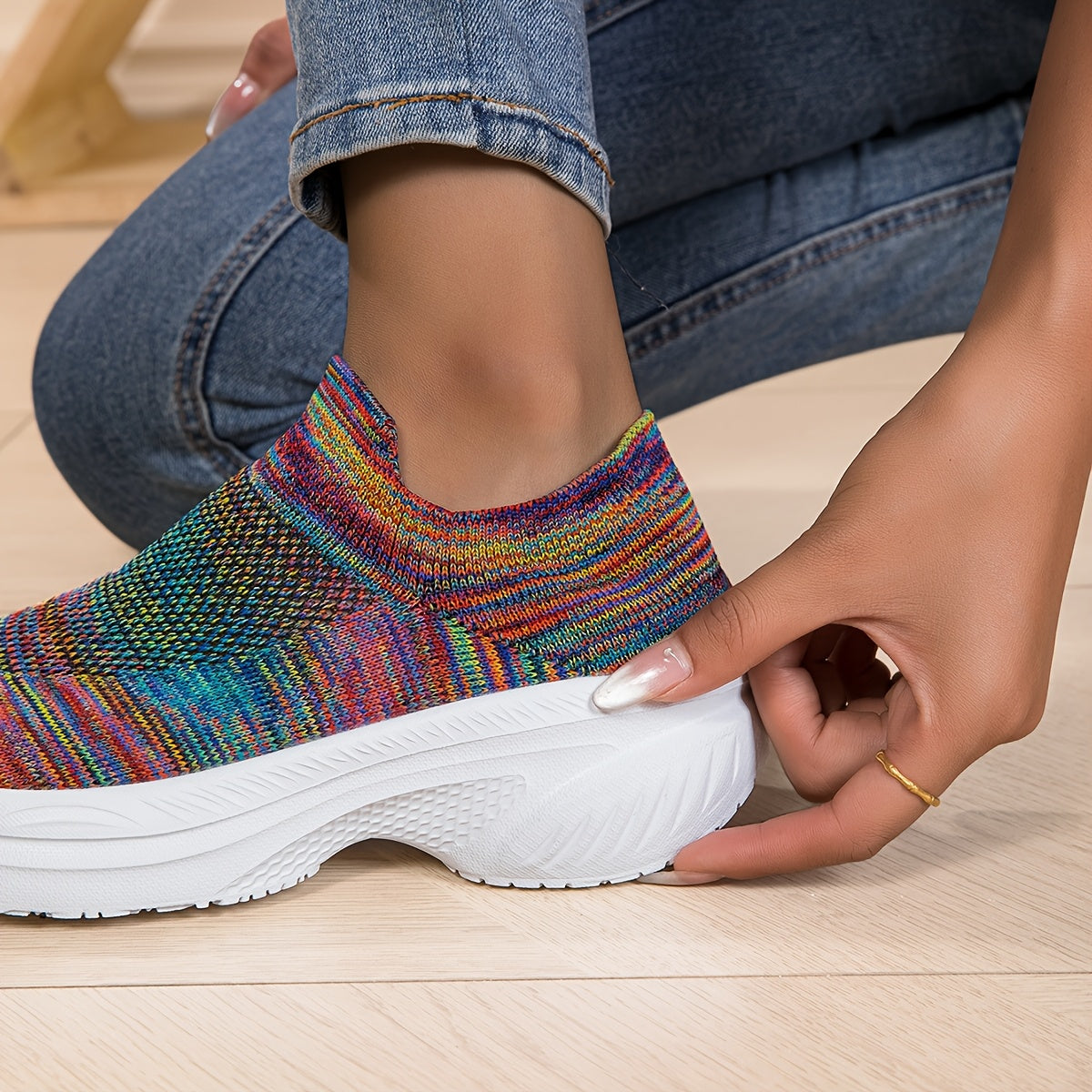 Whiskers Workouts And Wears Breathable Mesh Sneakers