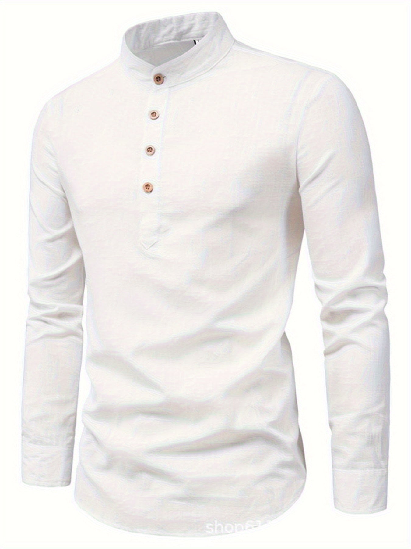 European American Outdoor Casual Long Sleeve Cotton Shirt