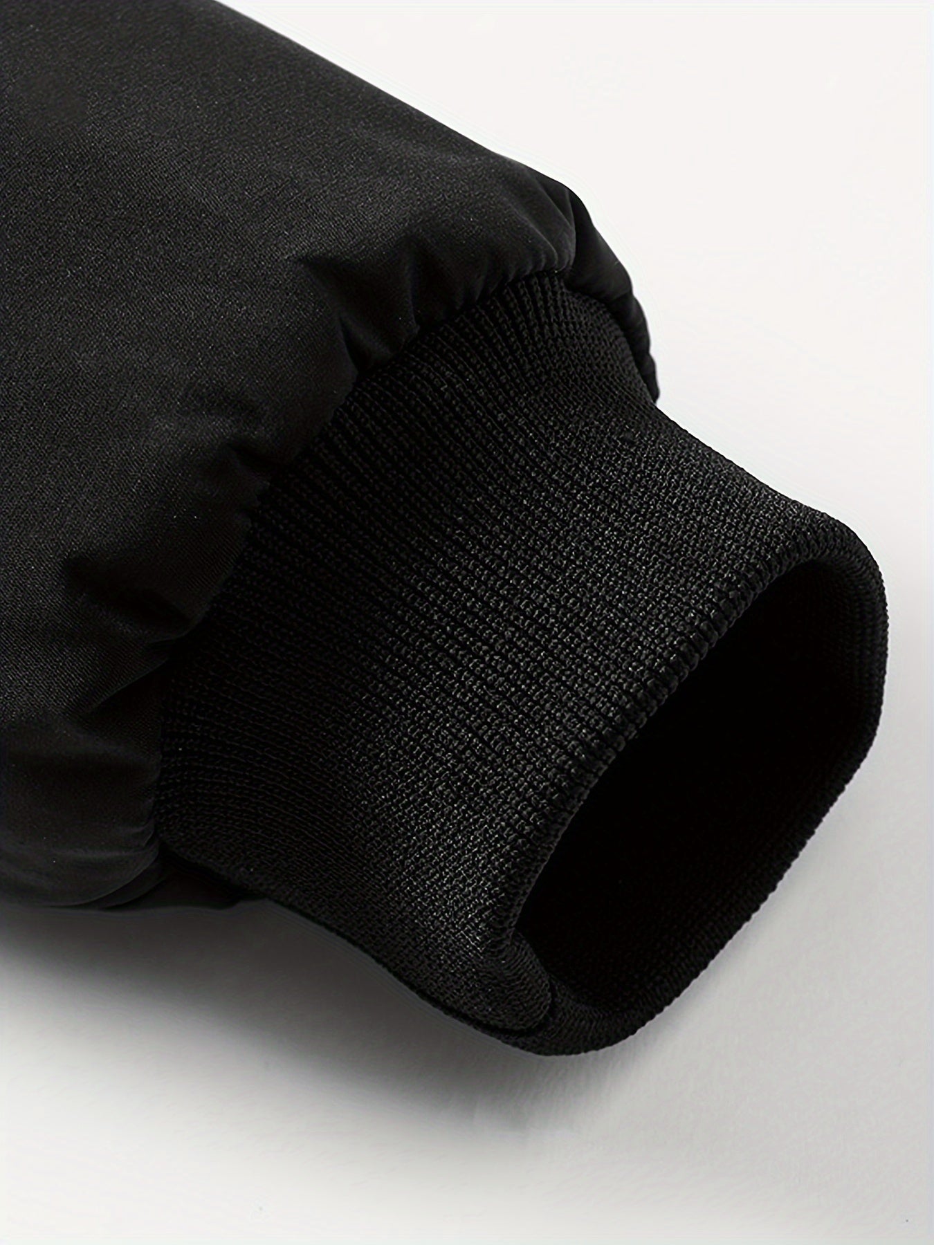 Whiskers Workouts Wears Warm Quilted Men's Windbreaker Jacket