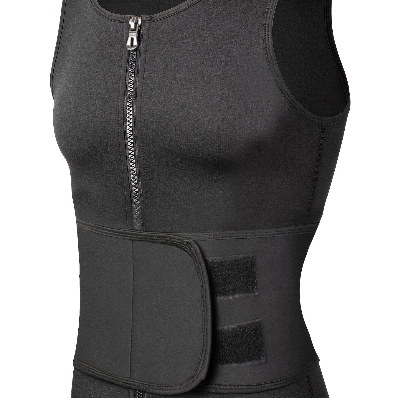 Men's Compression Sauna Vest and Waist Trainer by Brand