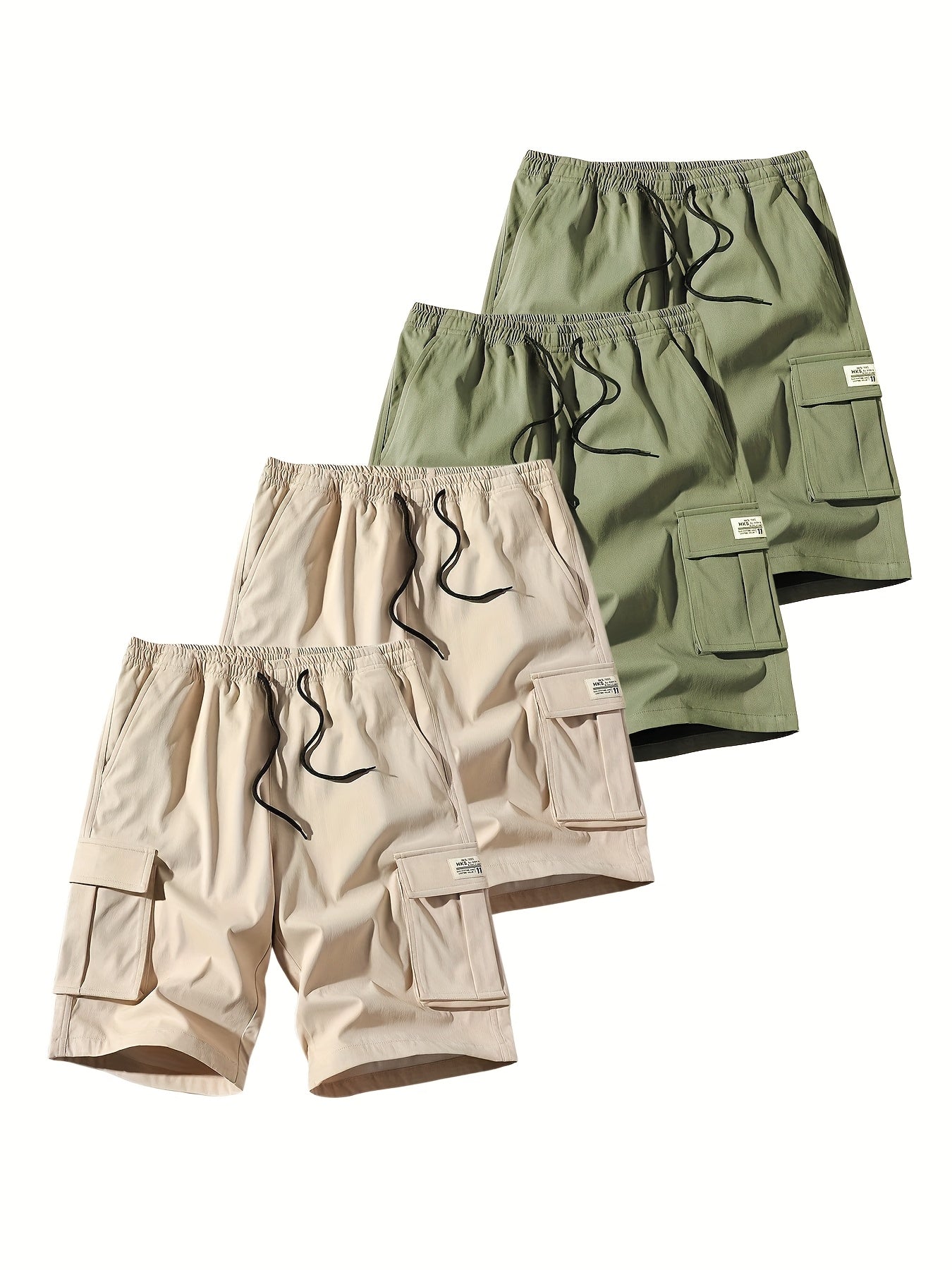 Men's Cargo Shorts Bundle by Brand - Durable Utility Pockets