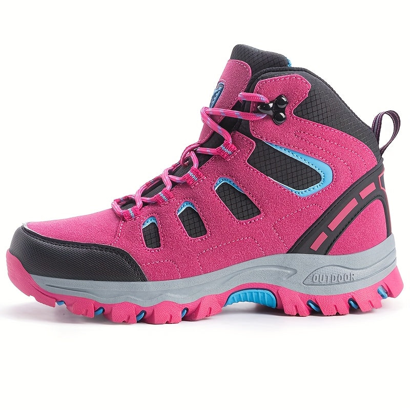Whiskers Workouts And Wears Vibrant Geometric Hiking Boots