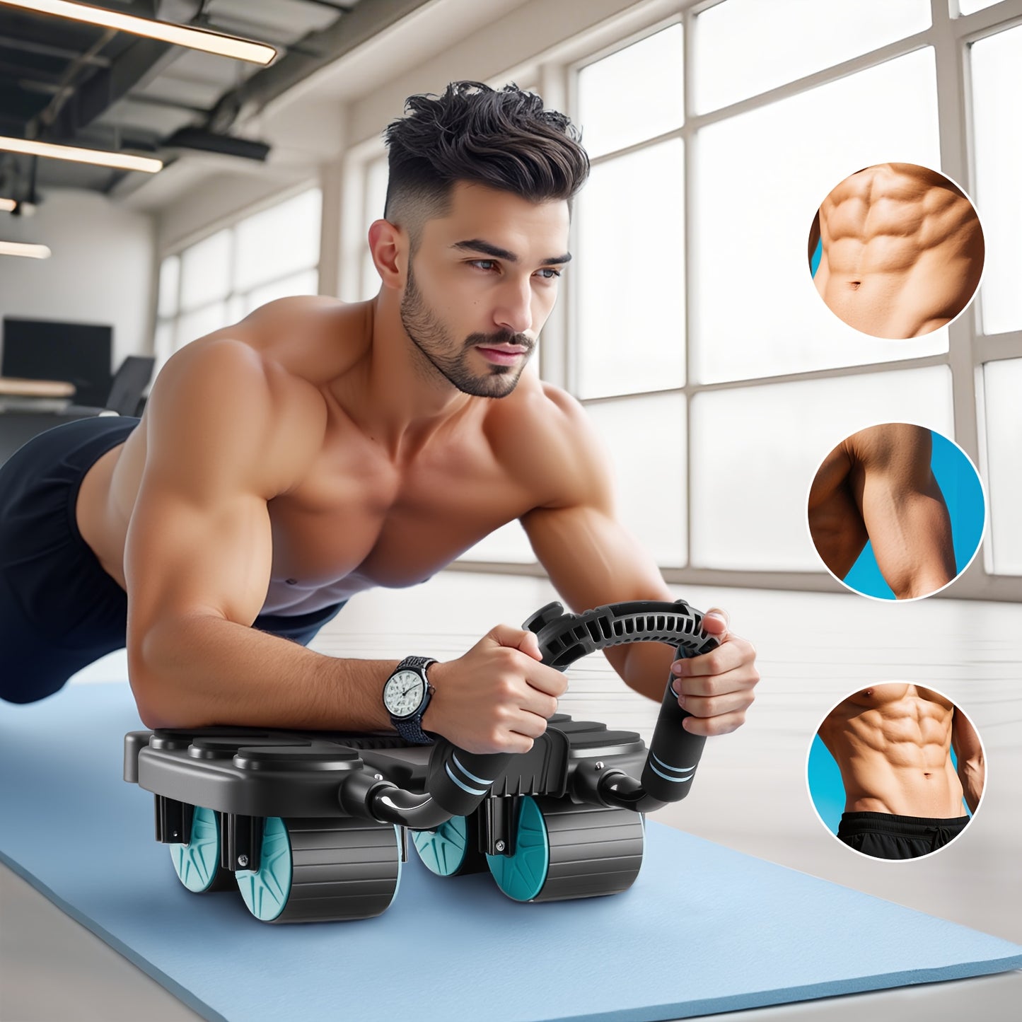 Ab Exercise Roller Machine by Whiskers