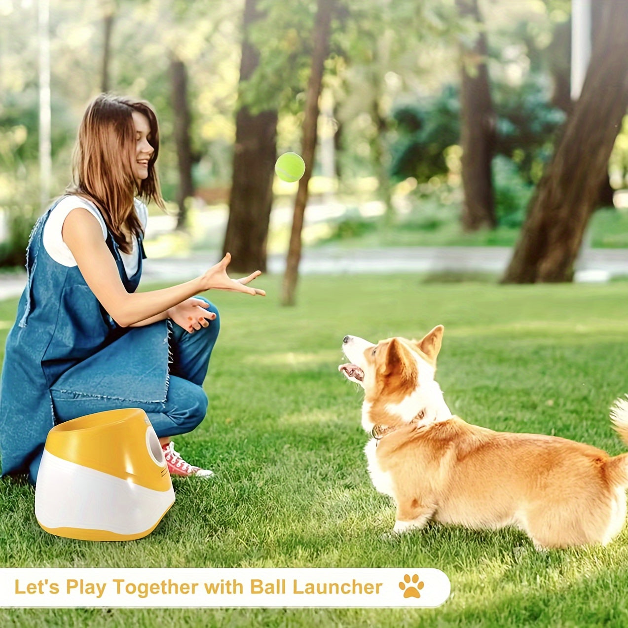 Automatic Dog Ball Launcher By Innovative Pet Products