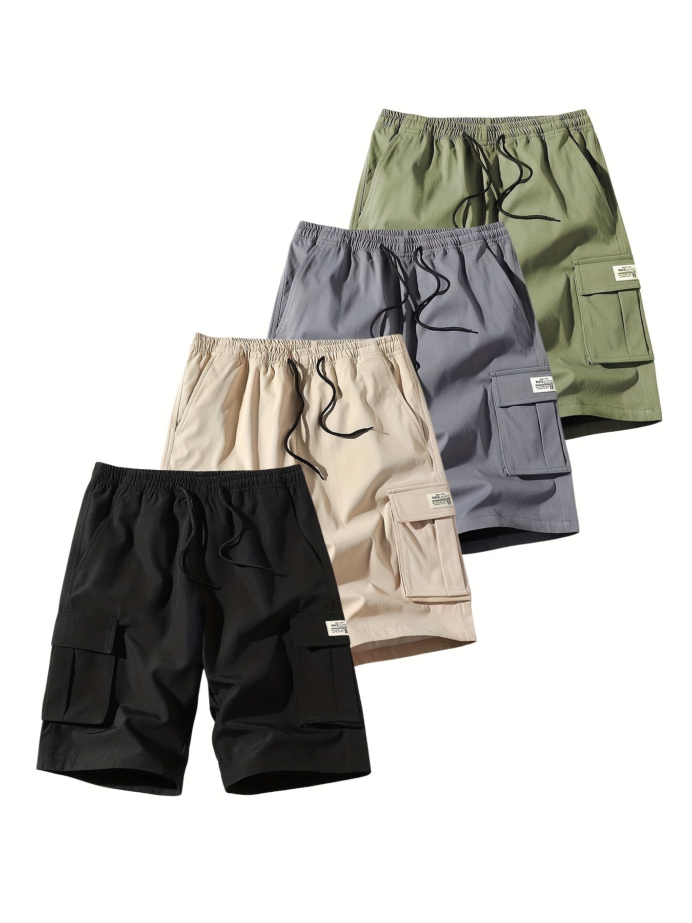 Men's Cargo Shorts Bundle by Brand - Durable Utility Pockets