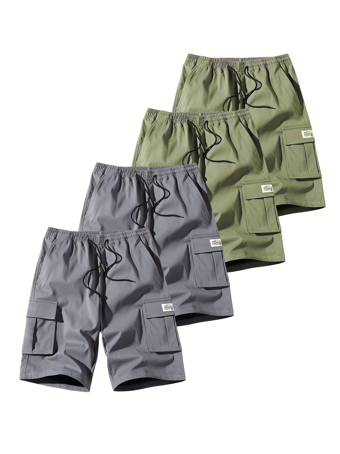 Men's Cargo Shorts Bundle by Brand - Durable Utility Pockets