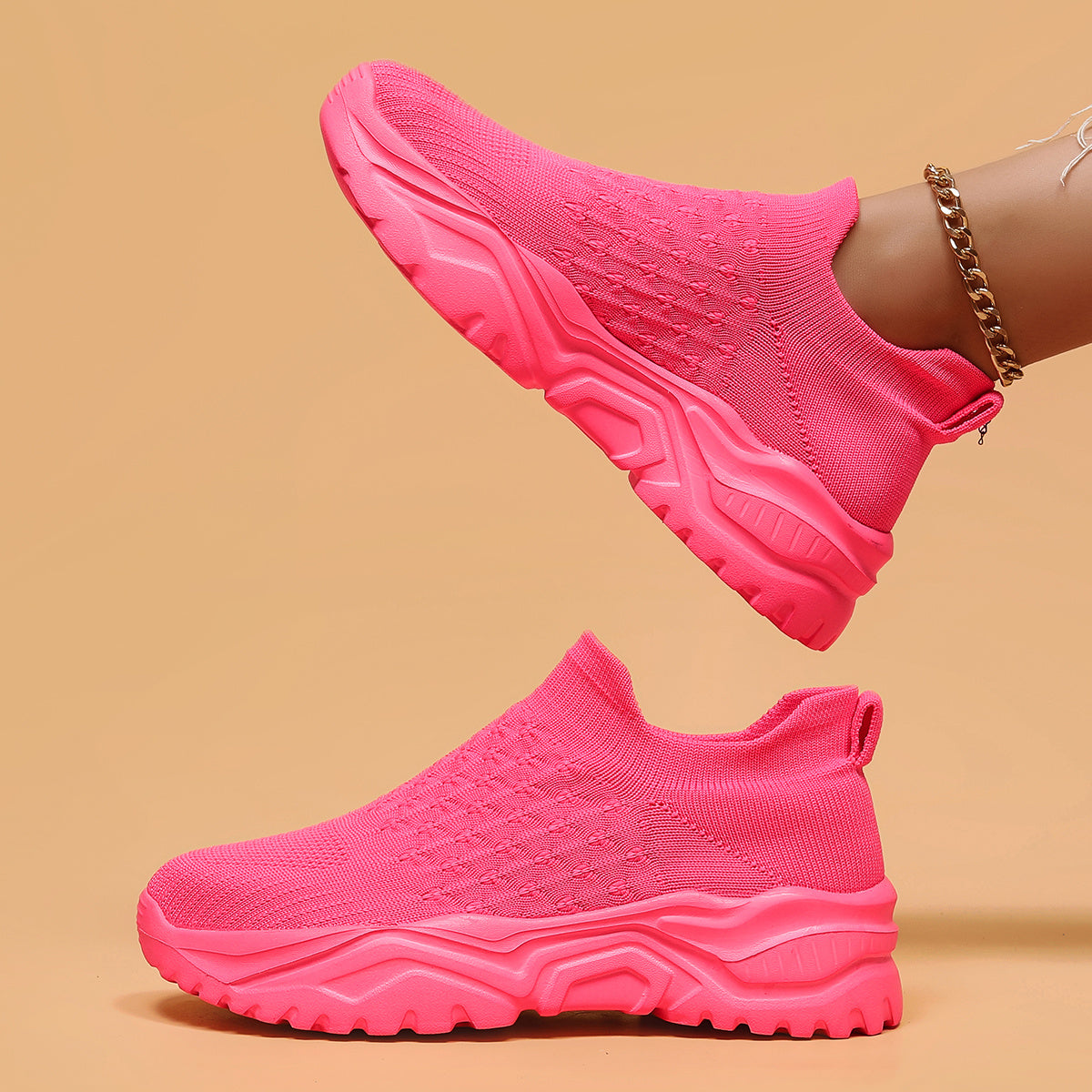 Whiskers, Workouts & Wears Breathable Slip-On Sneakers EVA