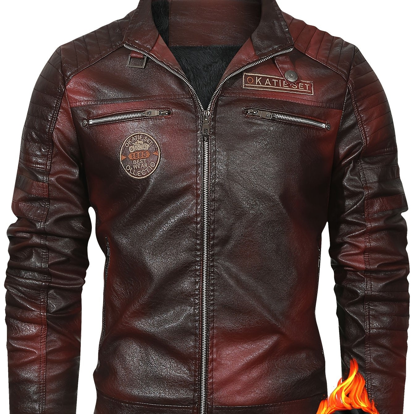 Men's Casual Bomber Jacket by Whiskers Workouts and Wears