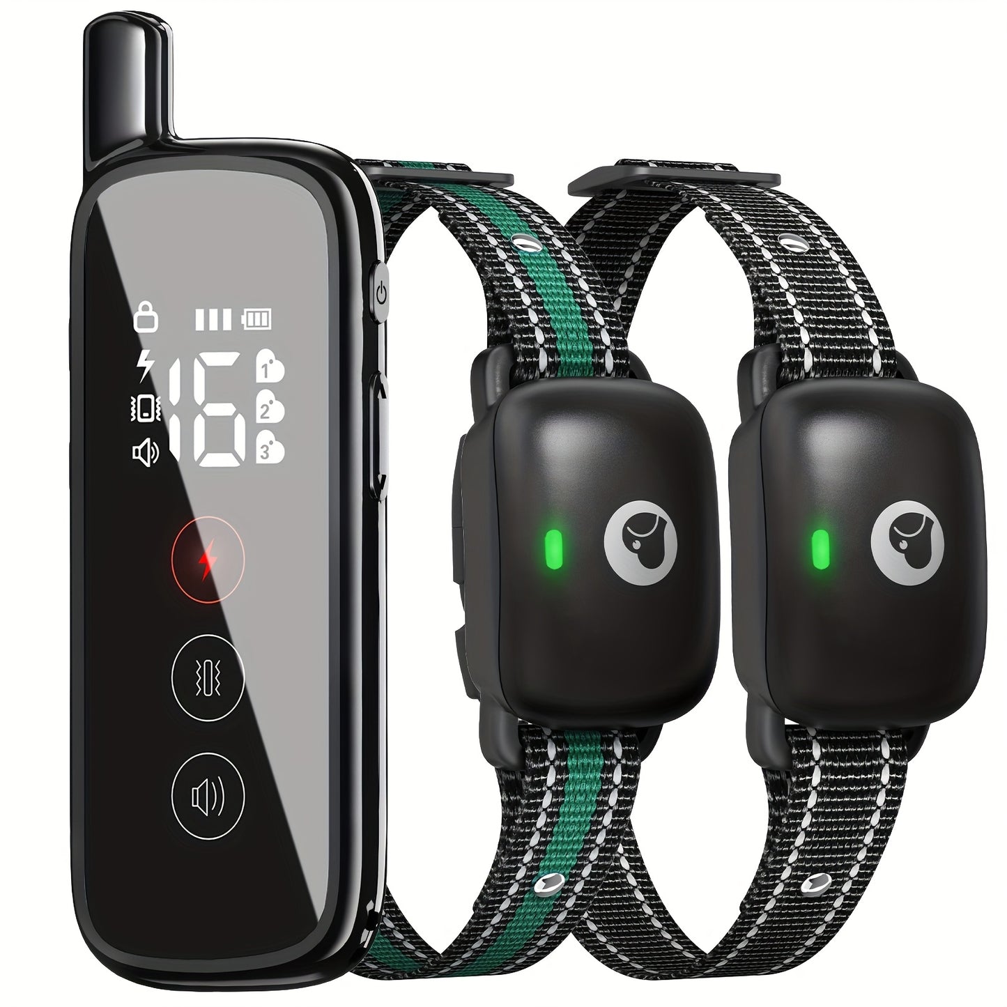 Whiskers Dog Shock Collar with Remote Rechargeable Training Collar