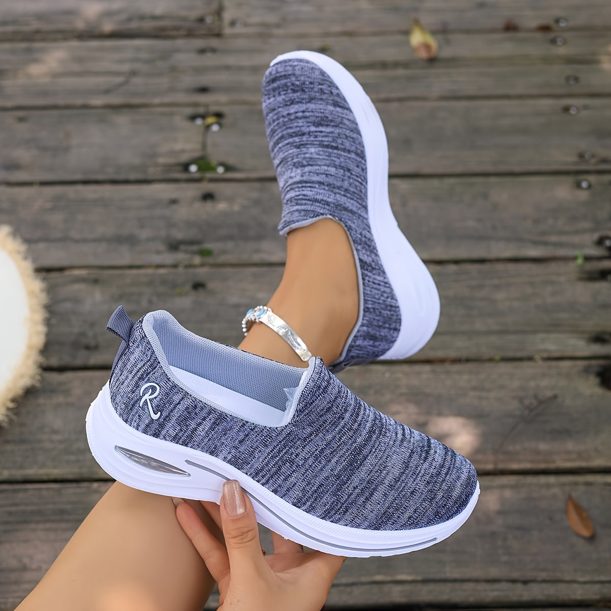 Whiskers, Workouts & Wears Breathable Slip On Sneakers