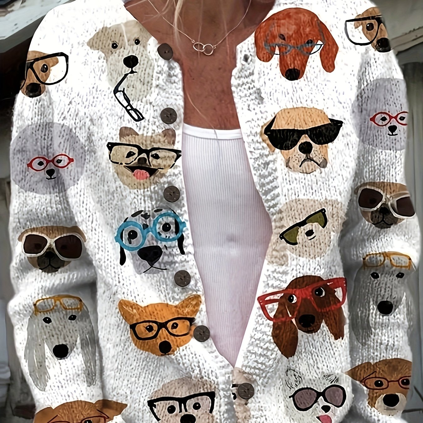 3D Printed Dog Sweater Young Style Allover Print Collection