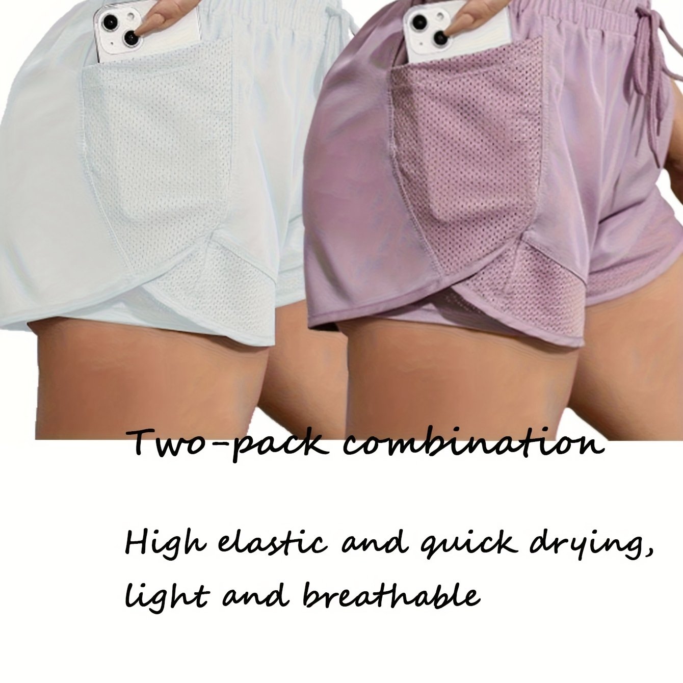Fashionable Ladies Yoga Sports Shorts Set by Brand