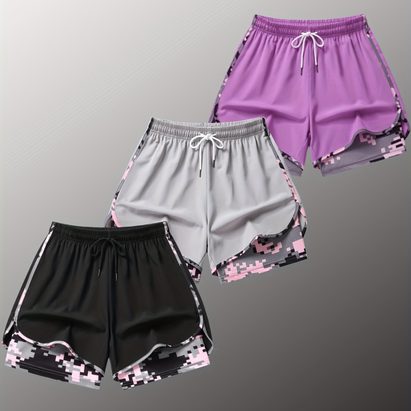 Whiskers Workouts And Wears Women's Summer Shorts Set
