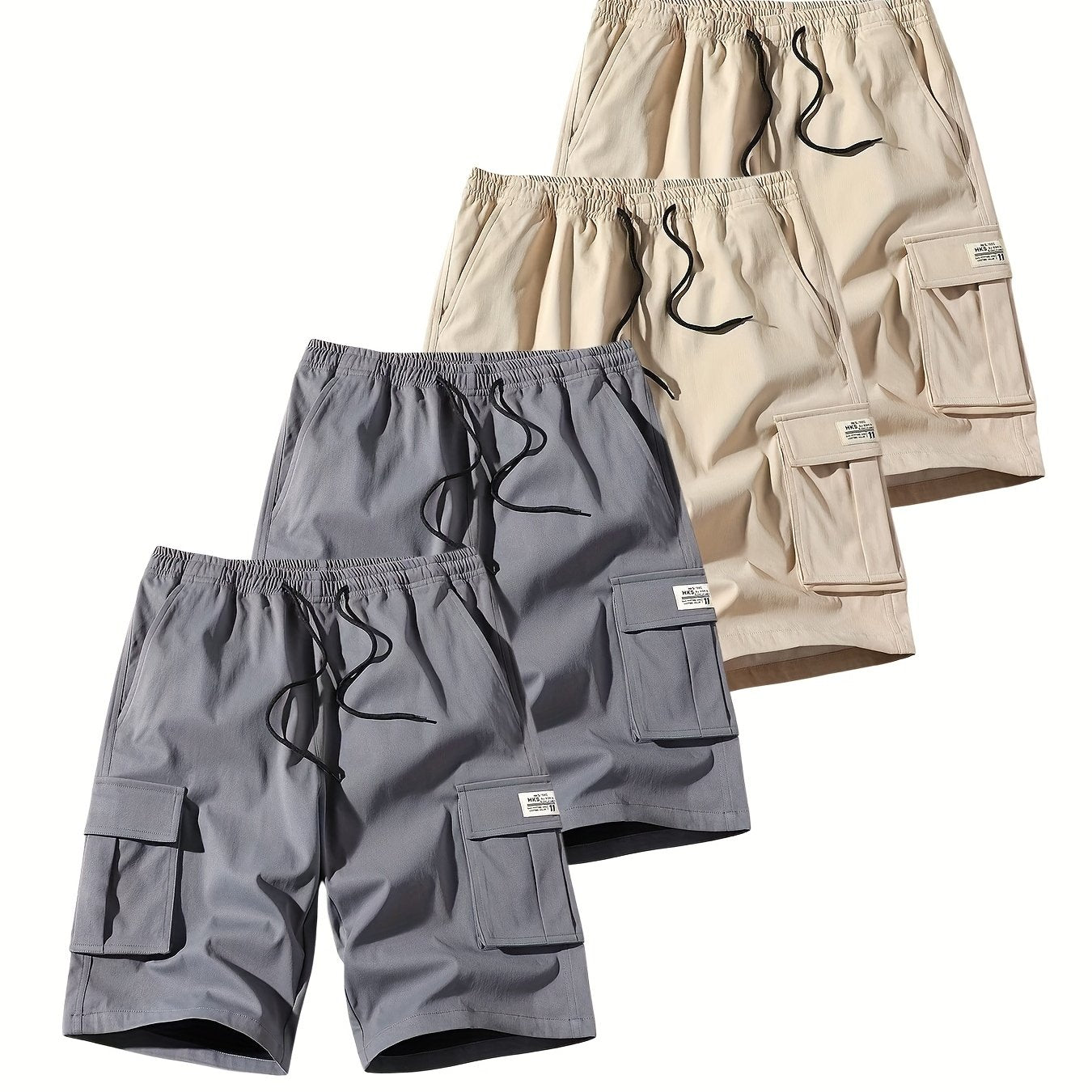 Men's Cargo Shorts Bundle by Brand - Durable Utility Pockets