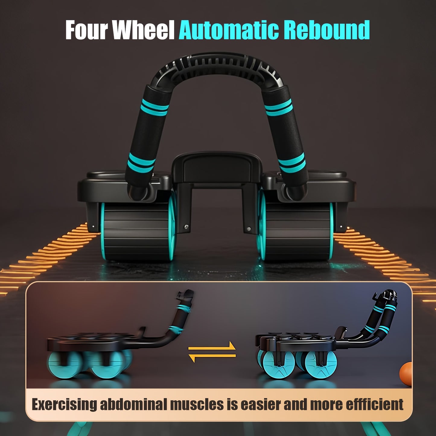Ab Exercise Roller Machine by Whiskers
