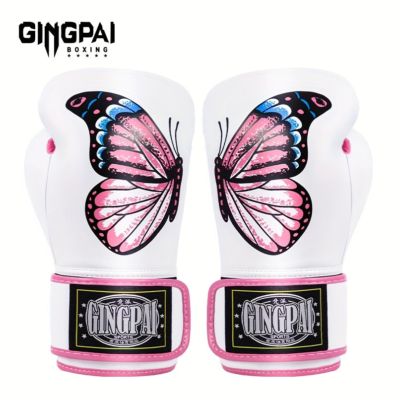 Gingpai Womens Boxing Gloves for Muay Thai Training