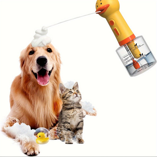 Electric Foam Soap Dispenser For Pet Bath And Kitchen Sink