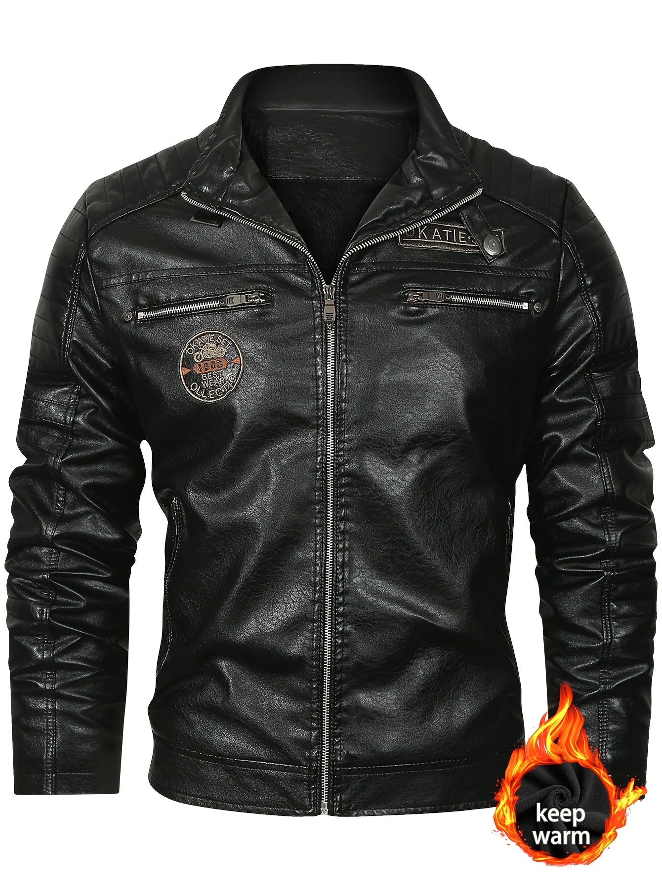 Men's Casual Bomber Jacket by Whiskers Workouts and Wears