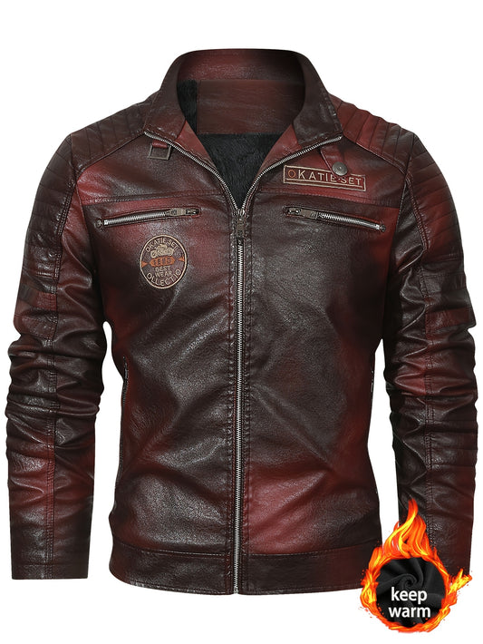 Men's Casual Bomber Jacket by Whiskers Workouts and Wears