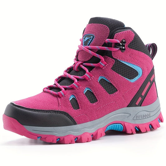 Whiskers Workouts And Wears Vibrant Geometric Hiking Boots