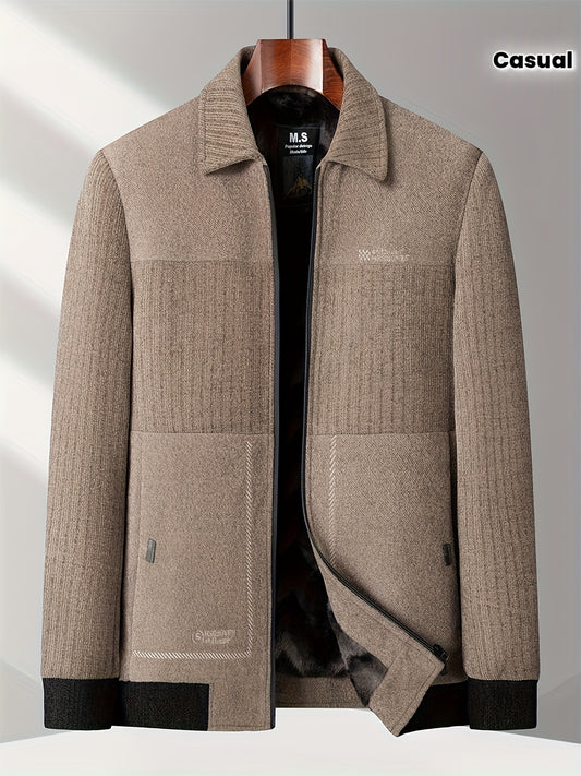 Pearson OBM Men's Winter Chenille Coat Lined Padded Jacket