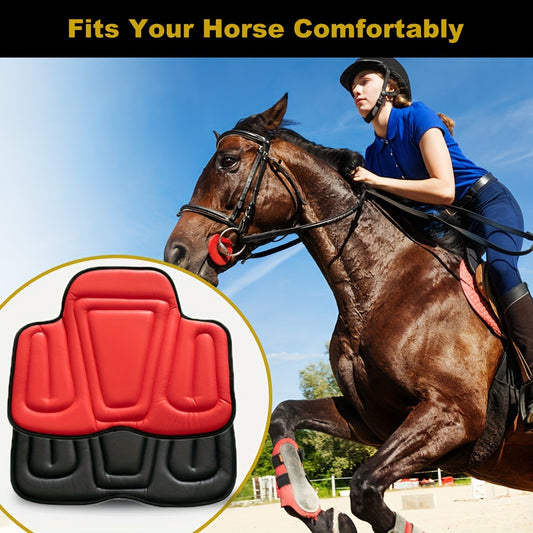 MANUMARINE Equestrian Training Saddle Pad With Elastic Band