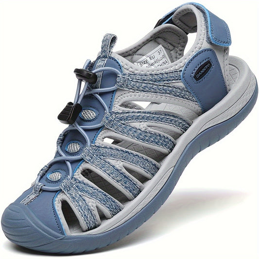 Women's Lightweight Sport Hiking Sandals Closed Toe Lacing