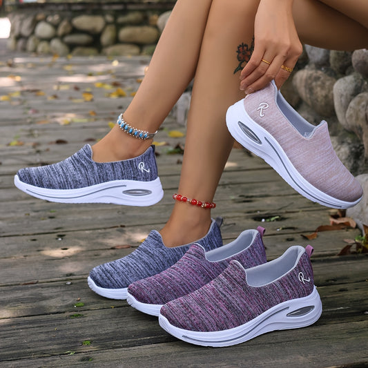 Whiskers, Workouts & Wears Breathable Slip On Sneakers