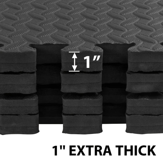High Density EVA Foam Mats by Generic 12pcs Interlocking