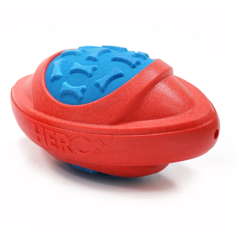 CAITEC Dog Football Toy Squeaky Floatable For Outdoors