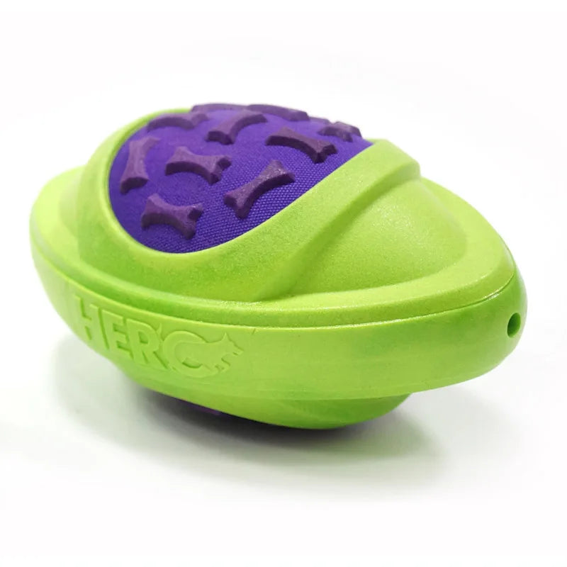 CAITEC Dog Football Toy Squeaky Floatable For Outdoors