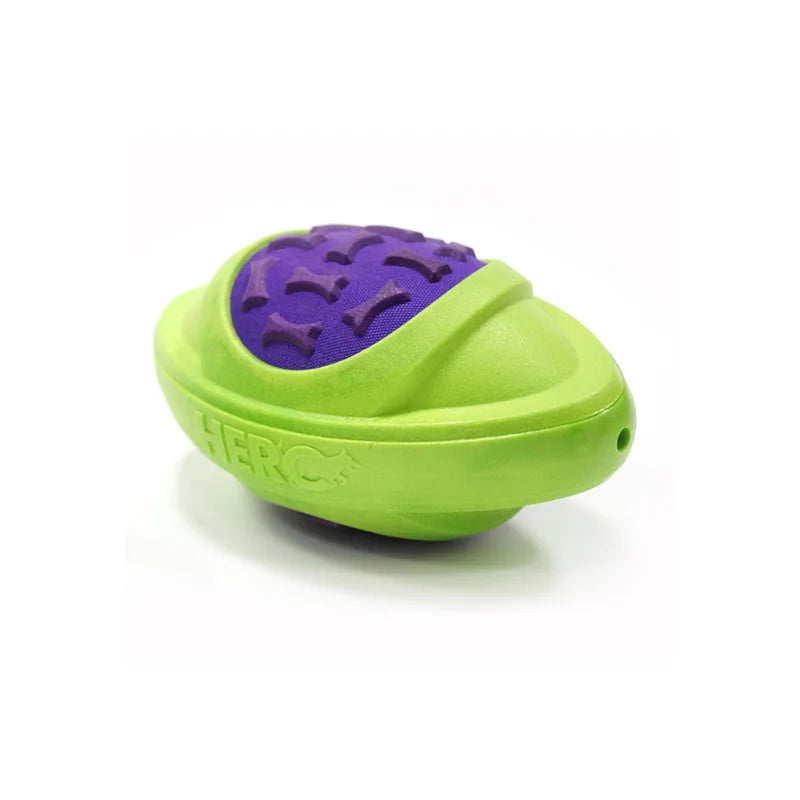 CAITEC Dog Football Toy Squeaky Floatable For Outdoors