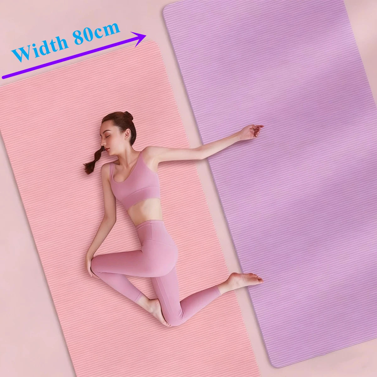 Hign Concerned Yoga Mat Anti Slip NBR Fitness Mat Pro