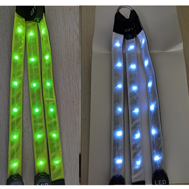 Adjustable Straps For Horse Harness With Rechargeable LED