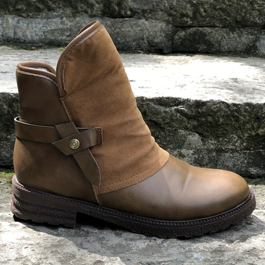 Women's Winter Thermal Fleece Lined Ankle Boots With Zipper
