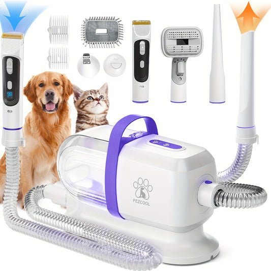 PetFusion 8 In 1 Dog Hair Grooming Vacuum Cleaner