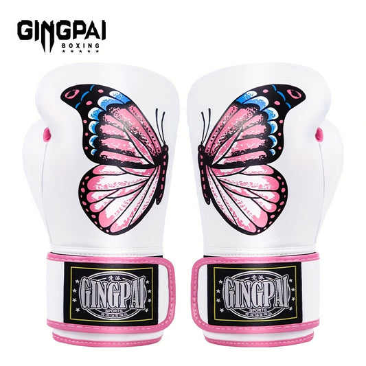 Gingpai Womens Boxing Gloves for Muay Thai Training